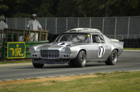 Pat Ryan 71 Camaro Powered by TRACO 302 ci TransAm Engine Mike Ellis